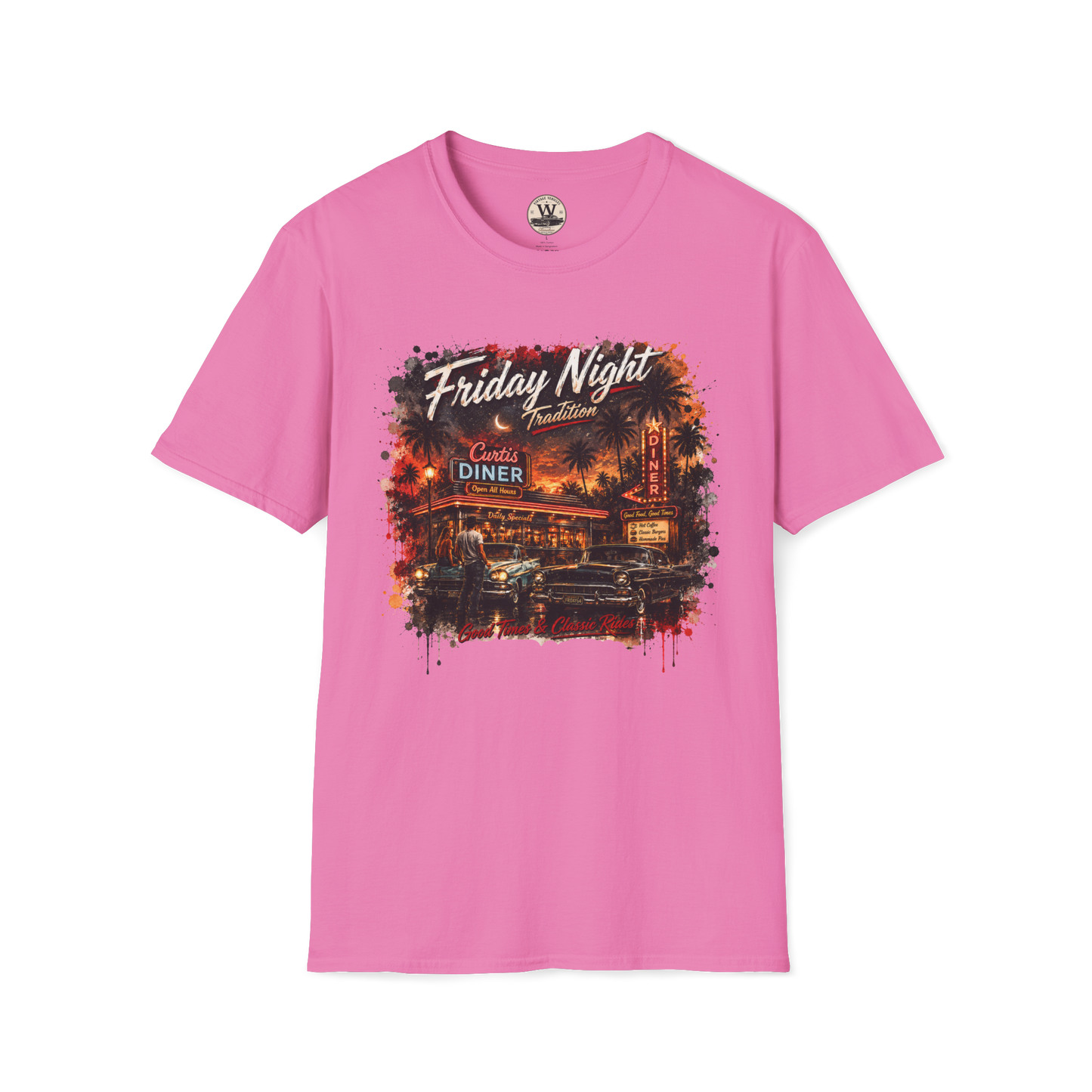 Friday Night Tradition Vintage Car Tee