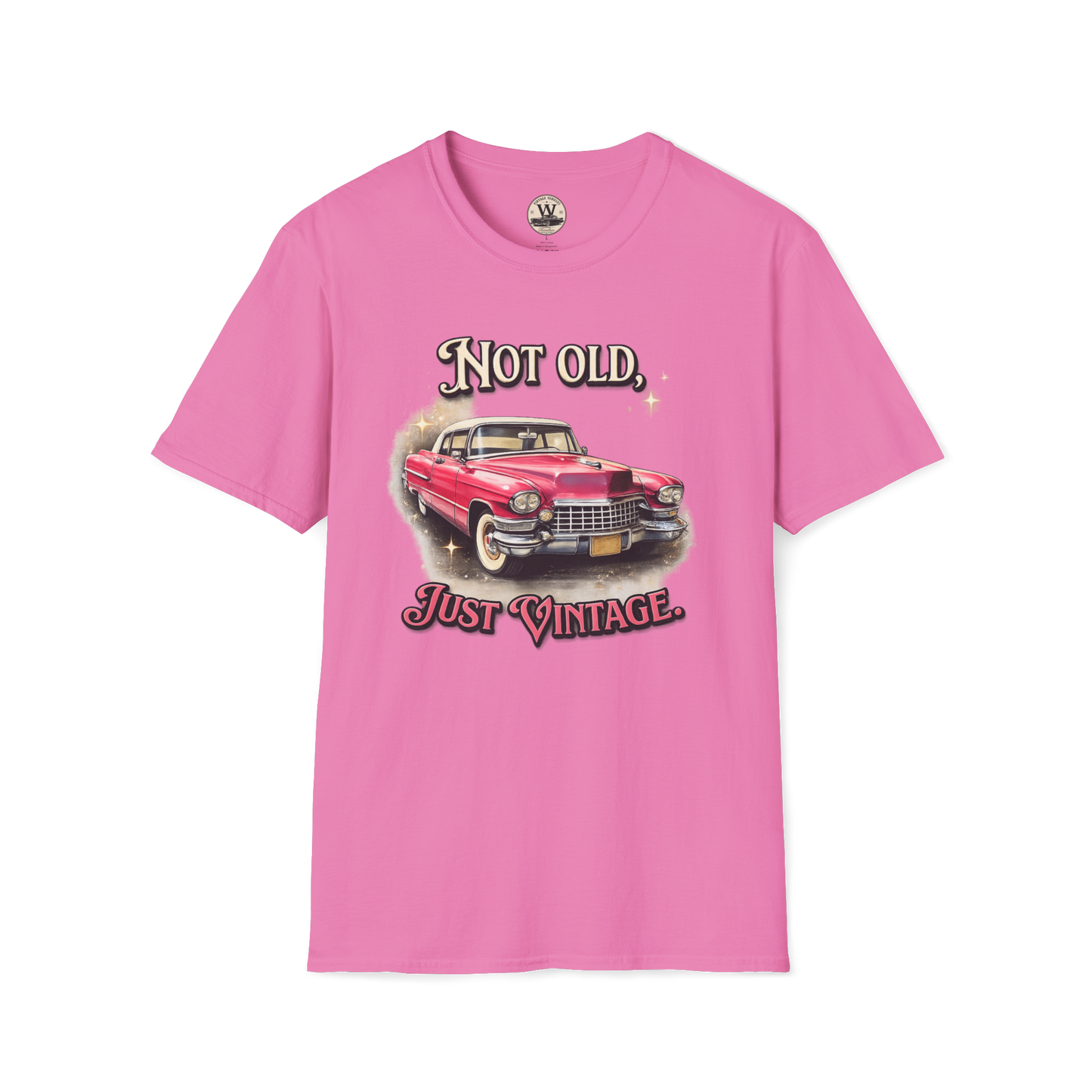 Not Old, Just Vintage – Classic Car Tee