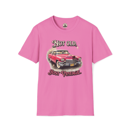 Not Old, Just Vintage – Classic Car Tee