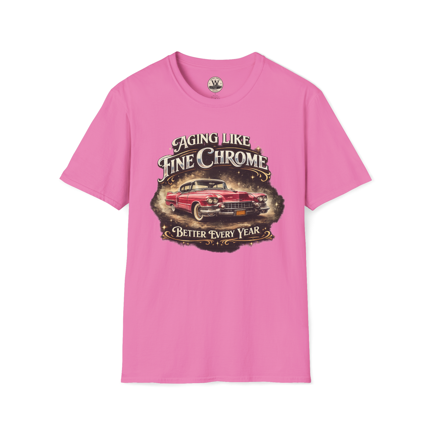 Aging Like Fine Chrome – Classic Car Tee