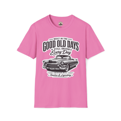 Built In The Good Old Days – Classic Car Tee