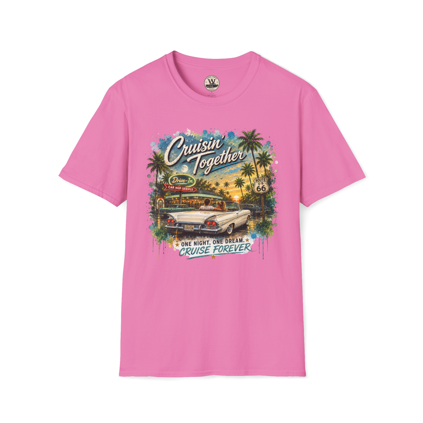 Cruisin' Together Vintage Convertible Tee