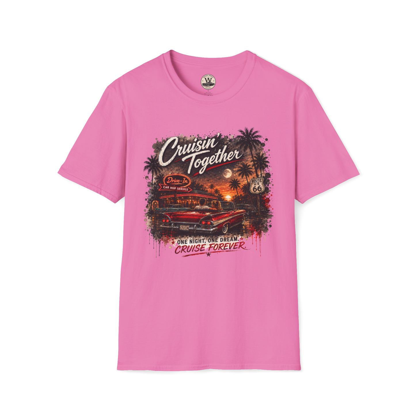 Cruisin' Together Red Convertible Tee