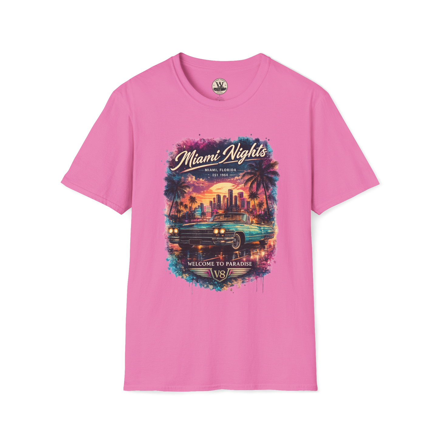 Miami Nights V8 Tee