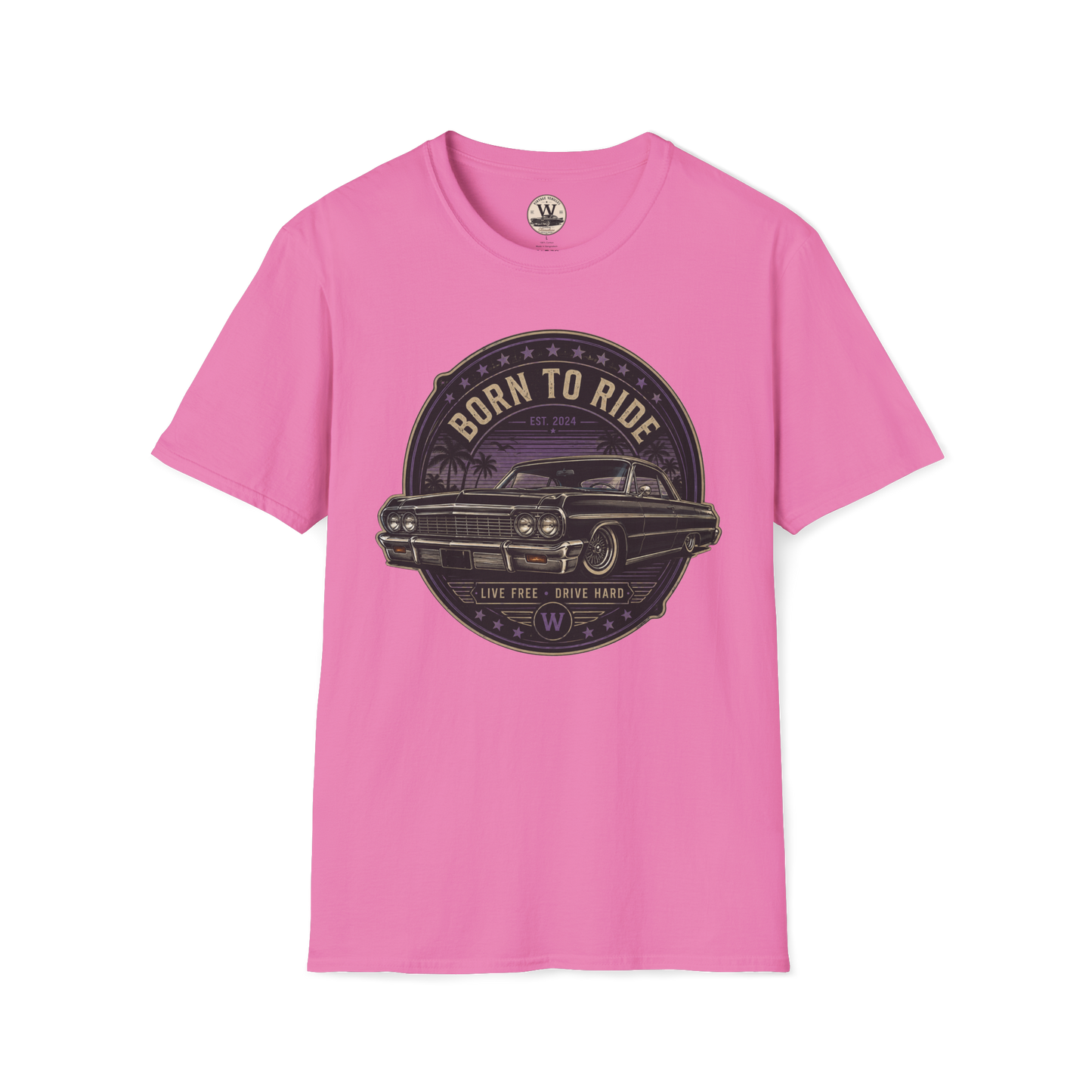 Born To Ride – Classic Lowrider Tee