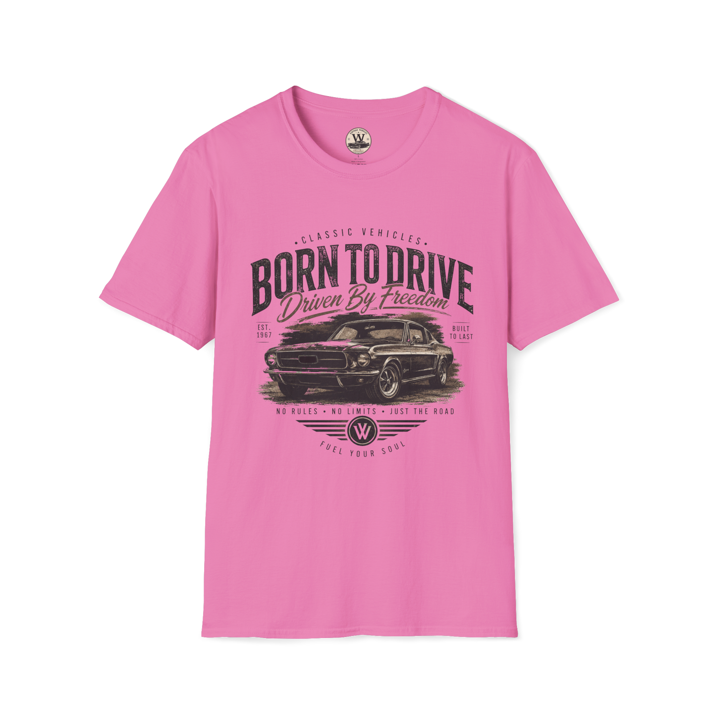 Born To Drive – Vintage Muscle Car T-Shirt