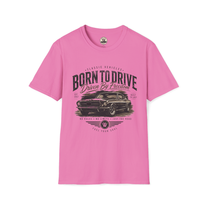 Born To Drive – Vintage Muscle Car T-Shirt