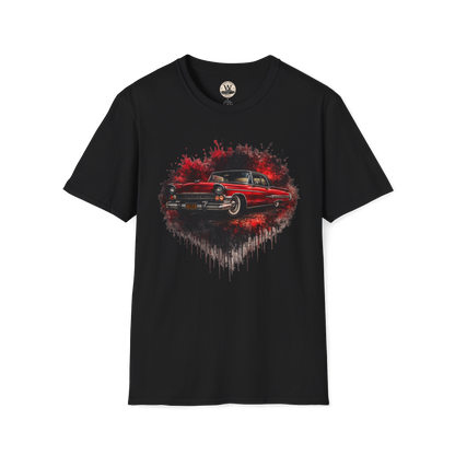 Crimson Cruiser – Classic Car Tee