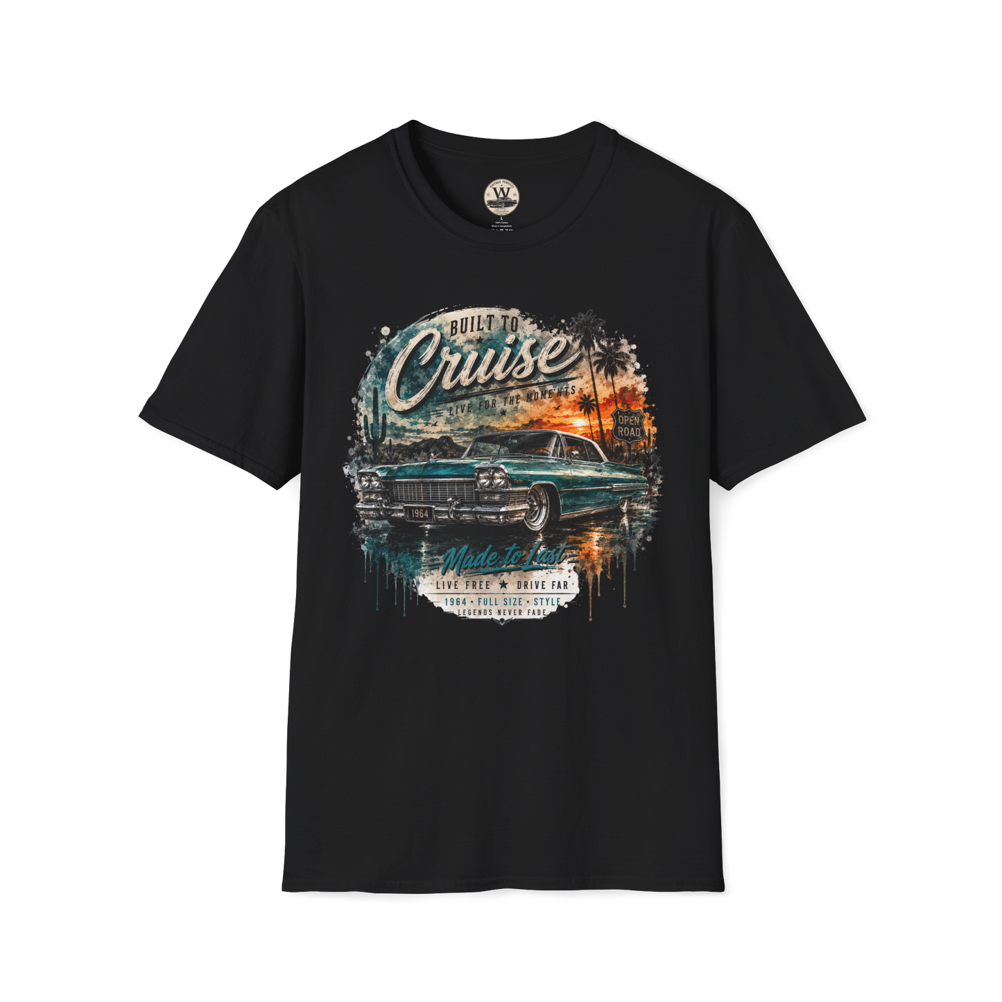 Built to Cruise – Classic Car Tee