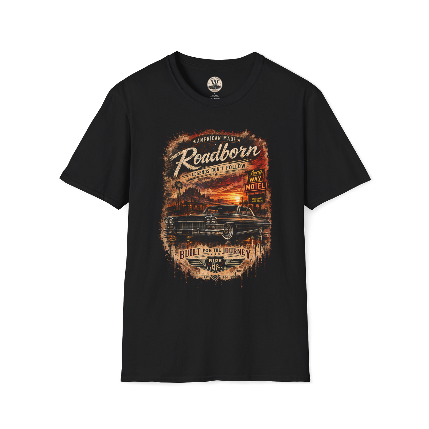 Roadborn – Oldschool Car Tee