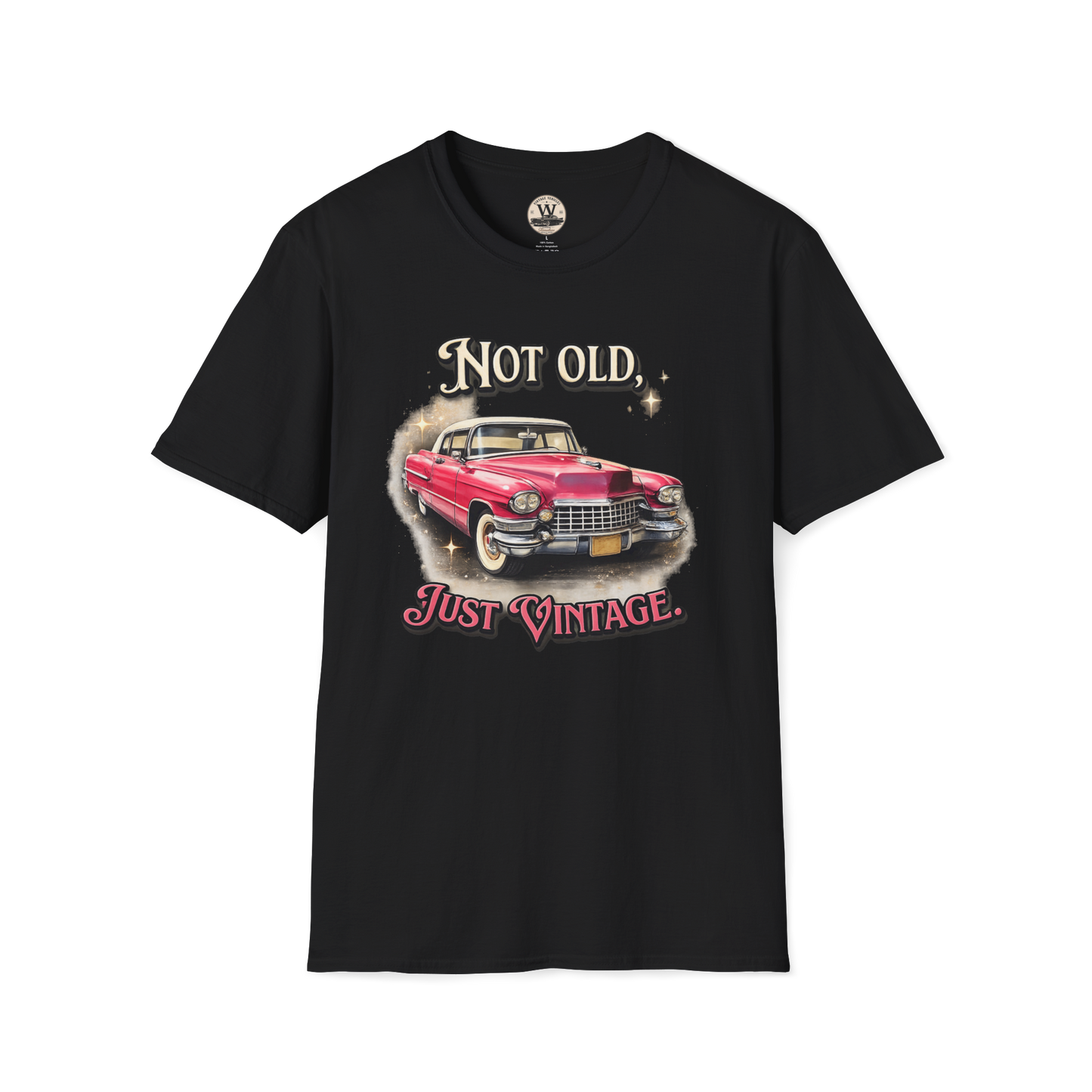 Not Old, Just Vintage – Classic Car Tee
