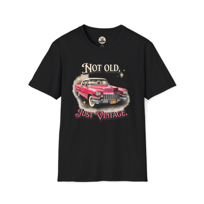 Not Old, Just Vintage – Classic Car Tee