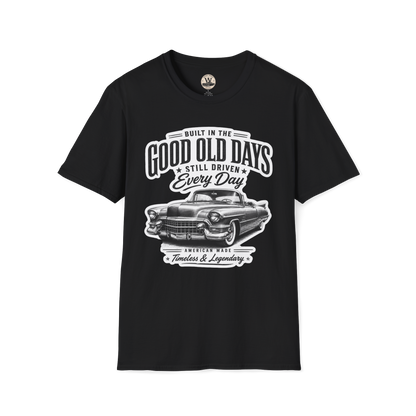 Built In The Good Old Days – Classic Car Tee
