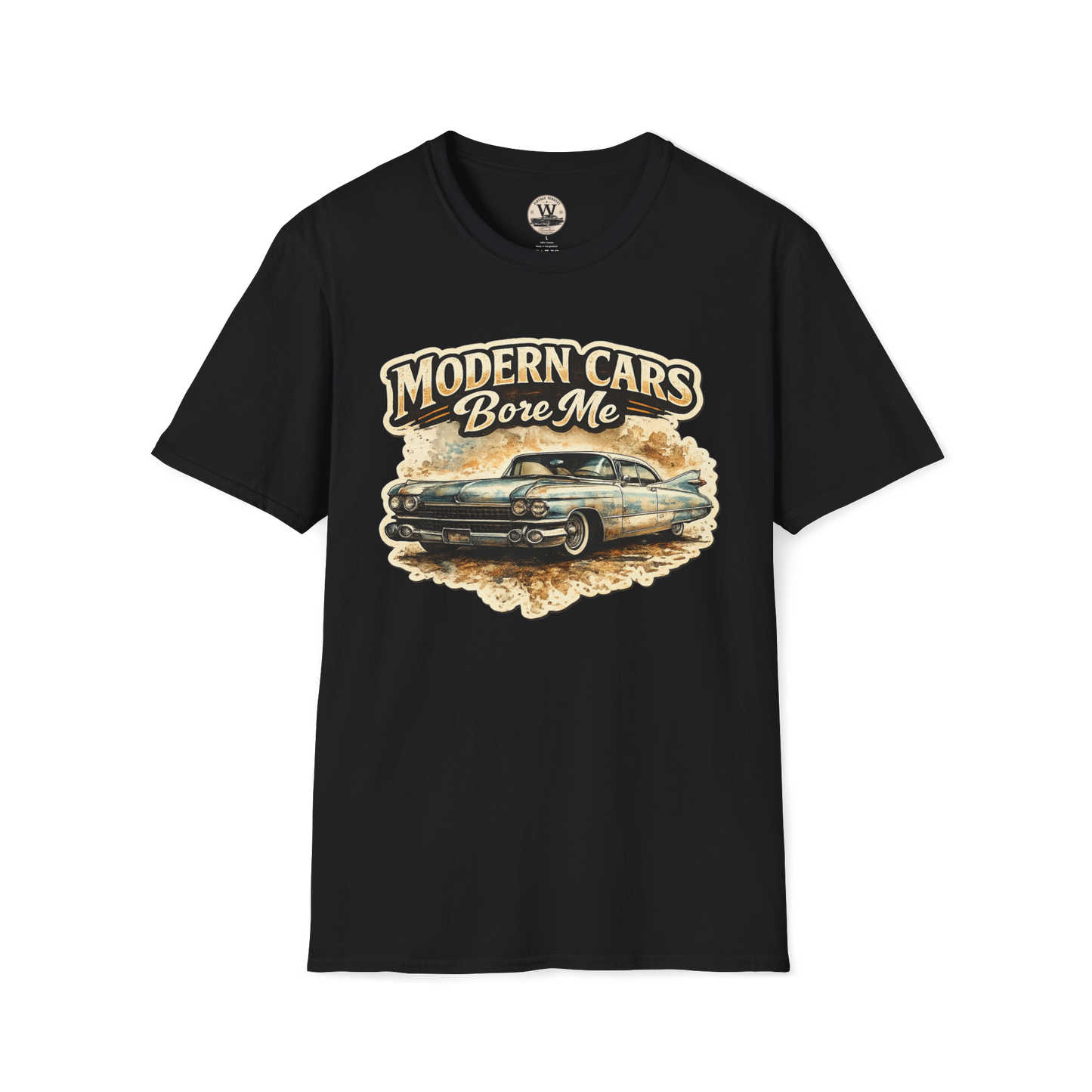 Modern Cars Bore Me Vintage Classic Car Tee