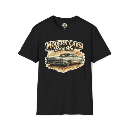 Modern Cars Bore Me Vintage Classic Car Tee