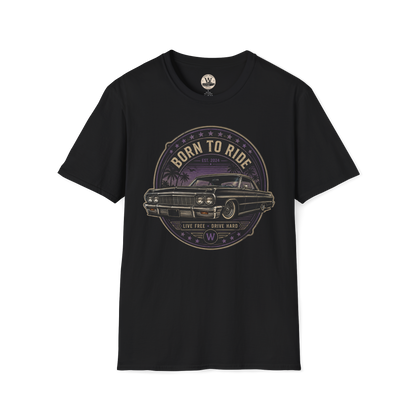 Born To Ride – Classic Lowrider Tee