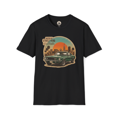 American Street King – Classic Muscle Car Tee
