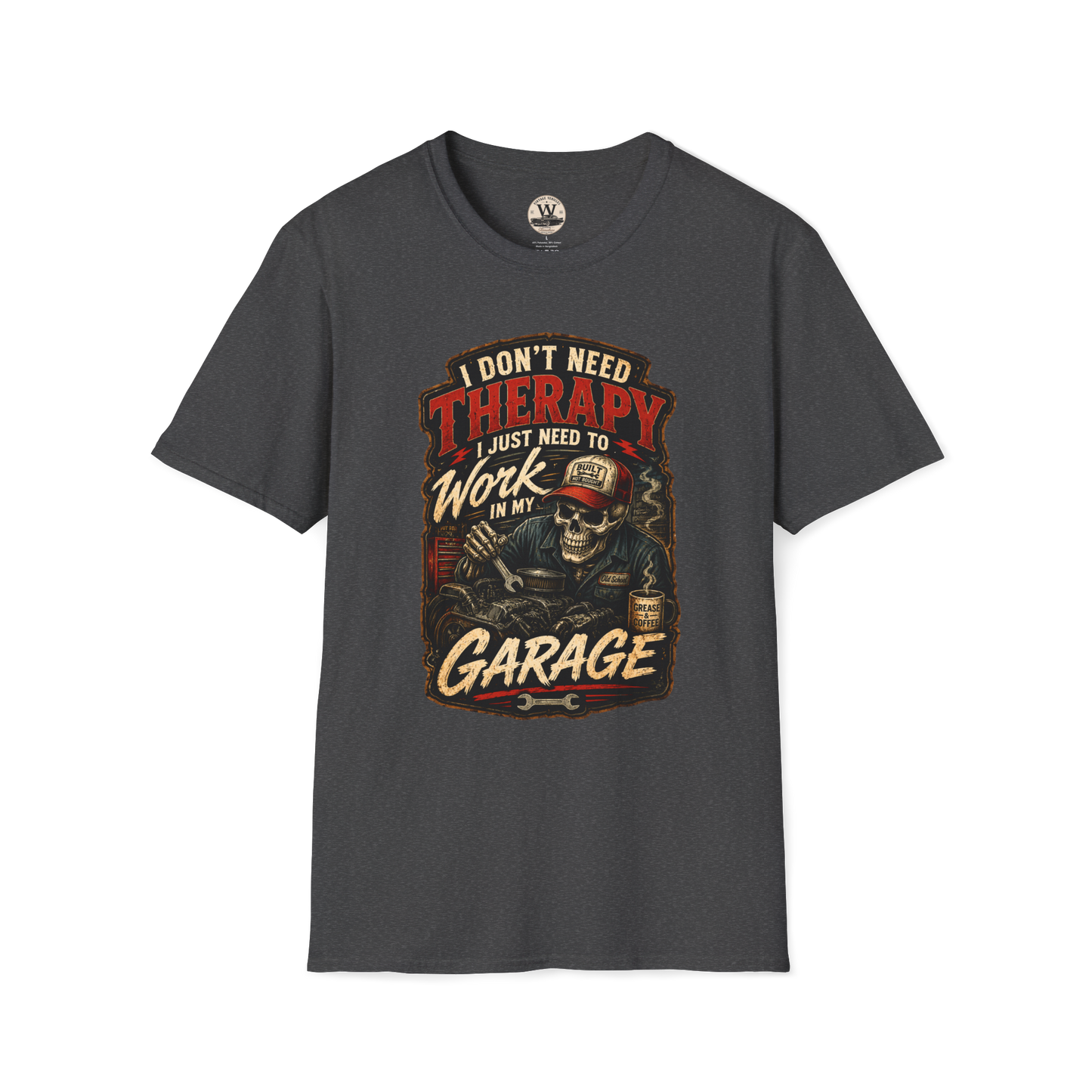 I Don't Need Therapy – Garage Mechanic Tee