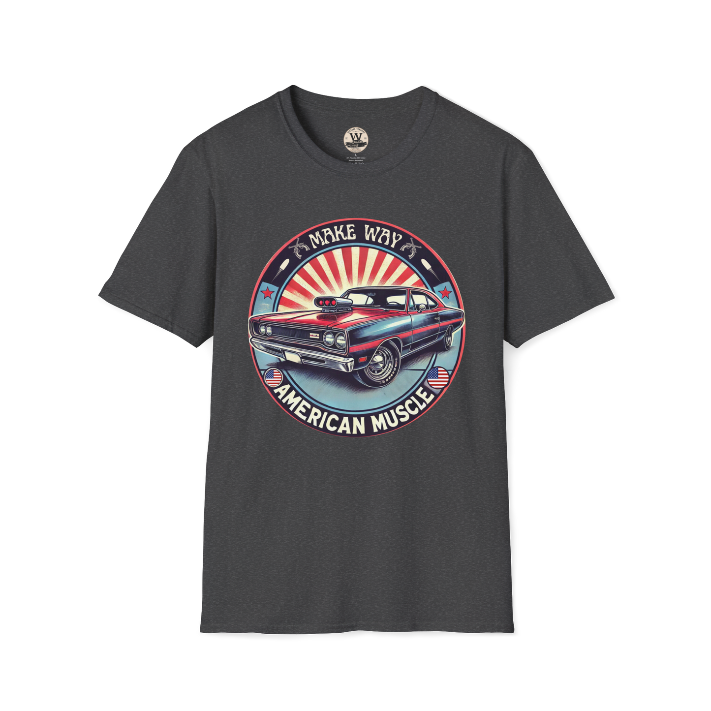 Make Way – American Muscle Car Tee