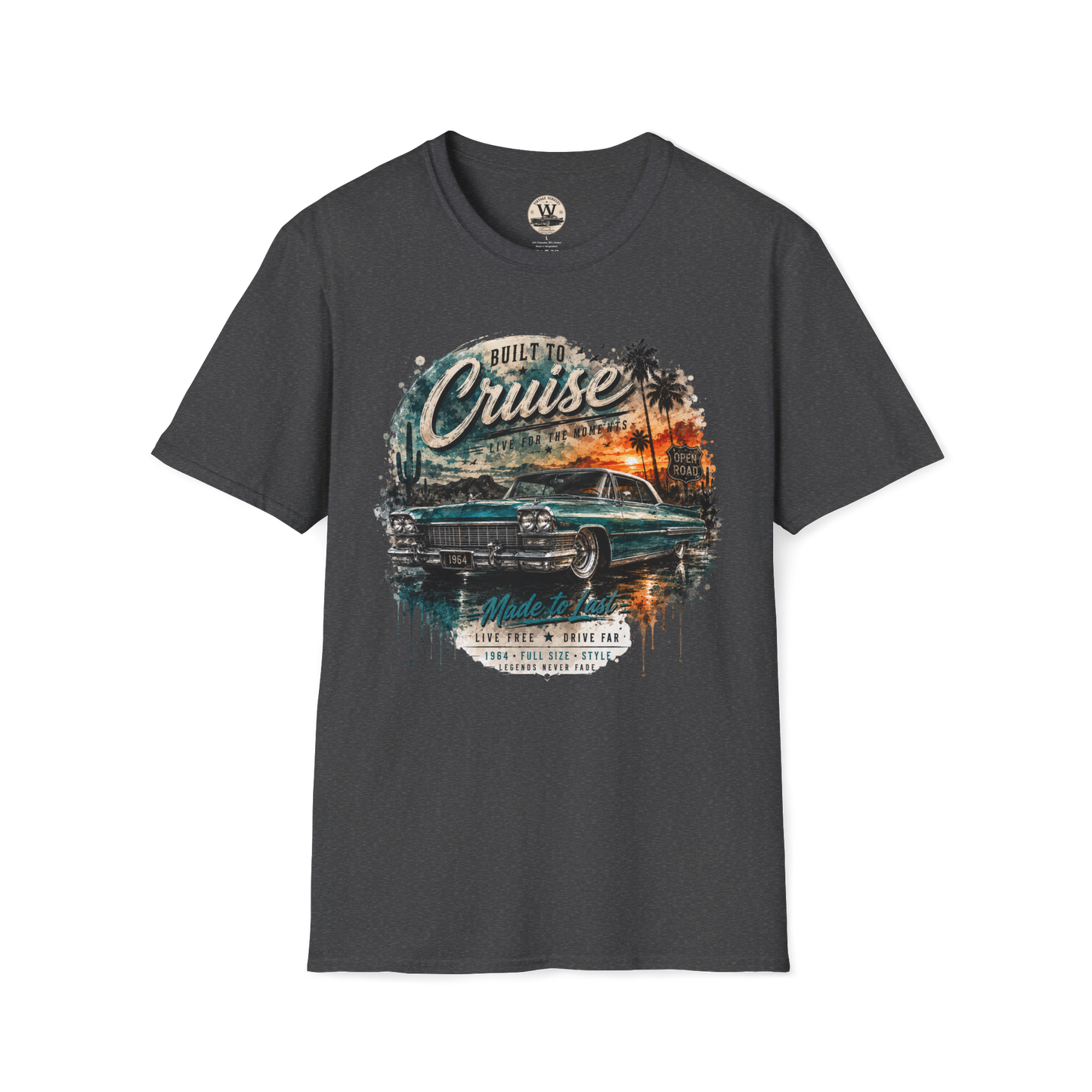 Built to Cruise – Classic Car Tee