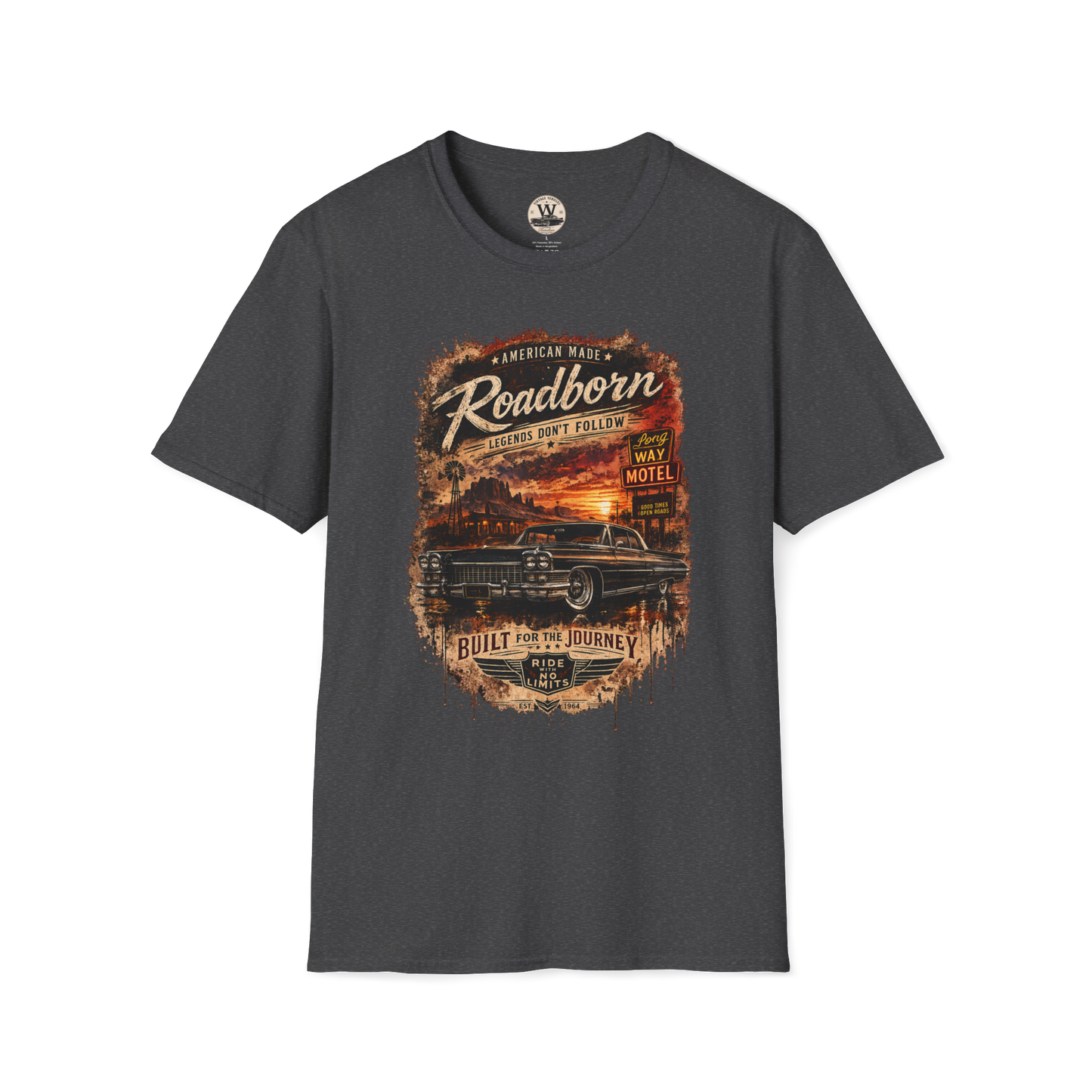 Roadborn – Oldschool Car Tee