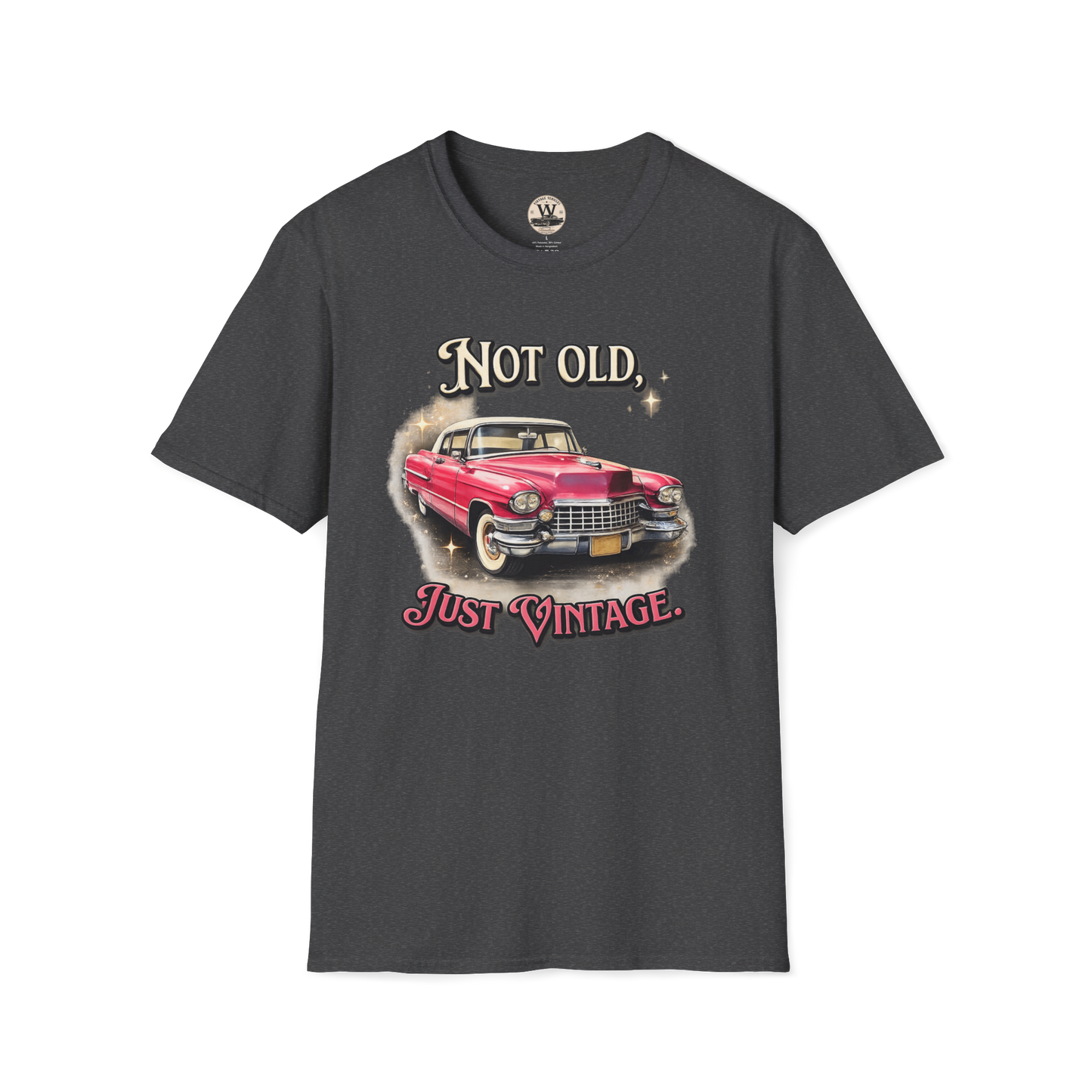 Not Old, Just Vintage – Classic Car Tee