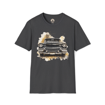 Vintage American Car Watercolor Graphic Tee