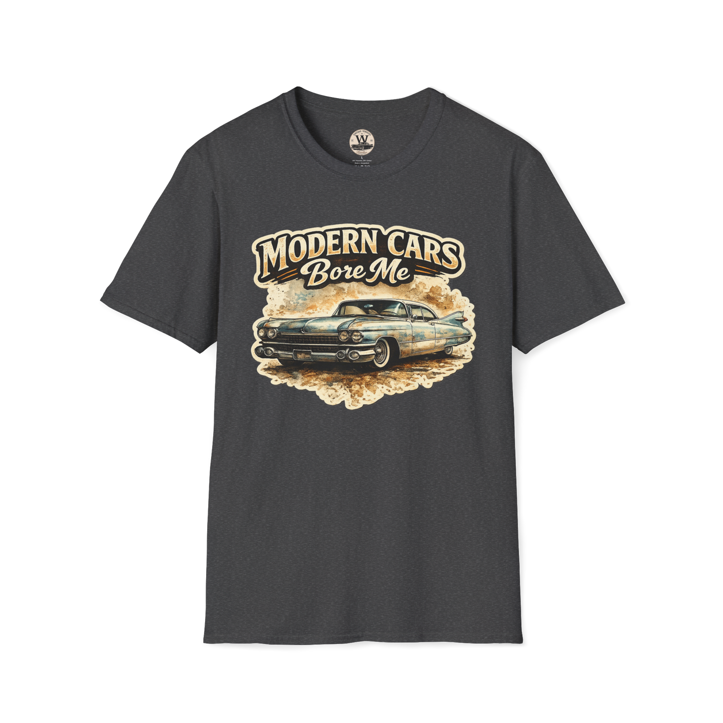 Modern Cars Bore Me Vintage Classic Car Tee