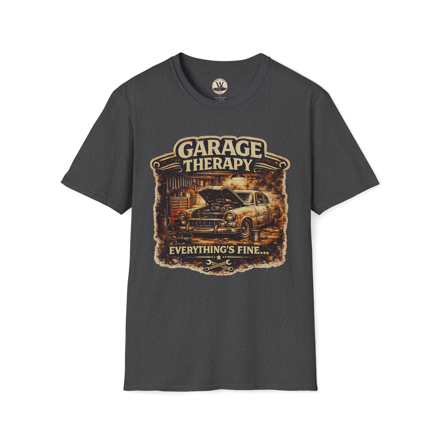 Garage Therapy – Vintage Mechanic Tee
