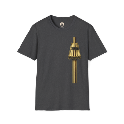Gold Racer Stripe – Vintage Car Tee