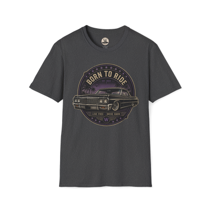 Born To Ride – Classic Lowrider Tee
