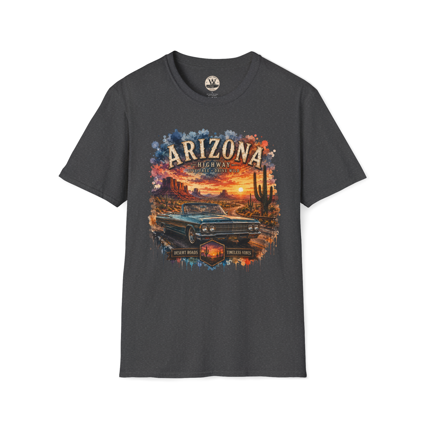 Arizona Highway – Desert Roads Tee