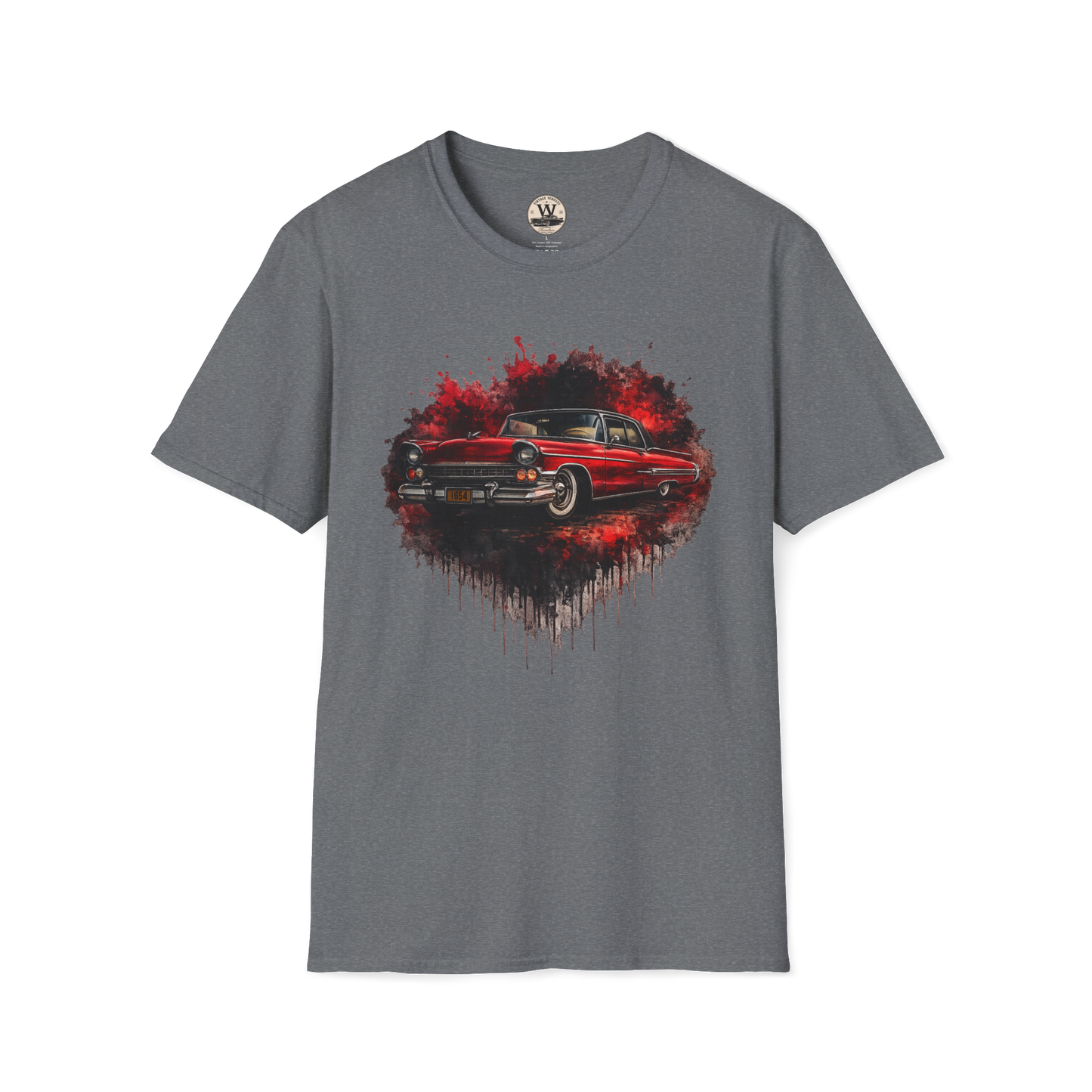 Crimson Cruiser – Classic Car Tee