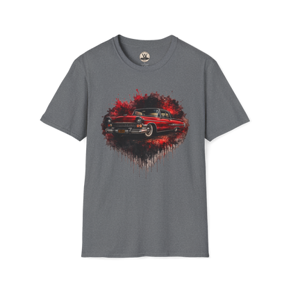Crimson Cruiser – Classic Car Tee