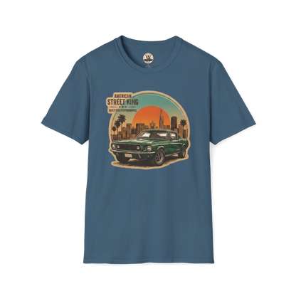American Street King – Classic Muscle Car Tee