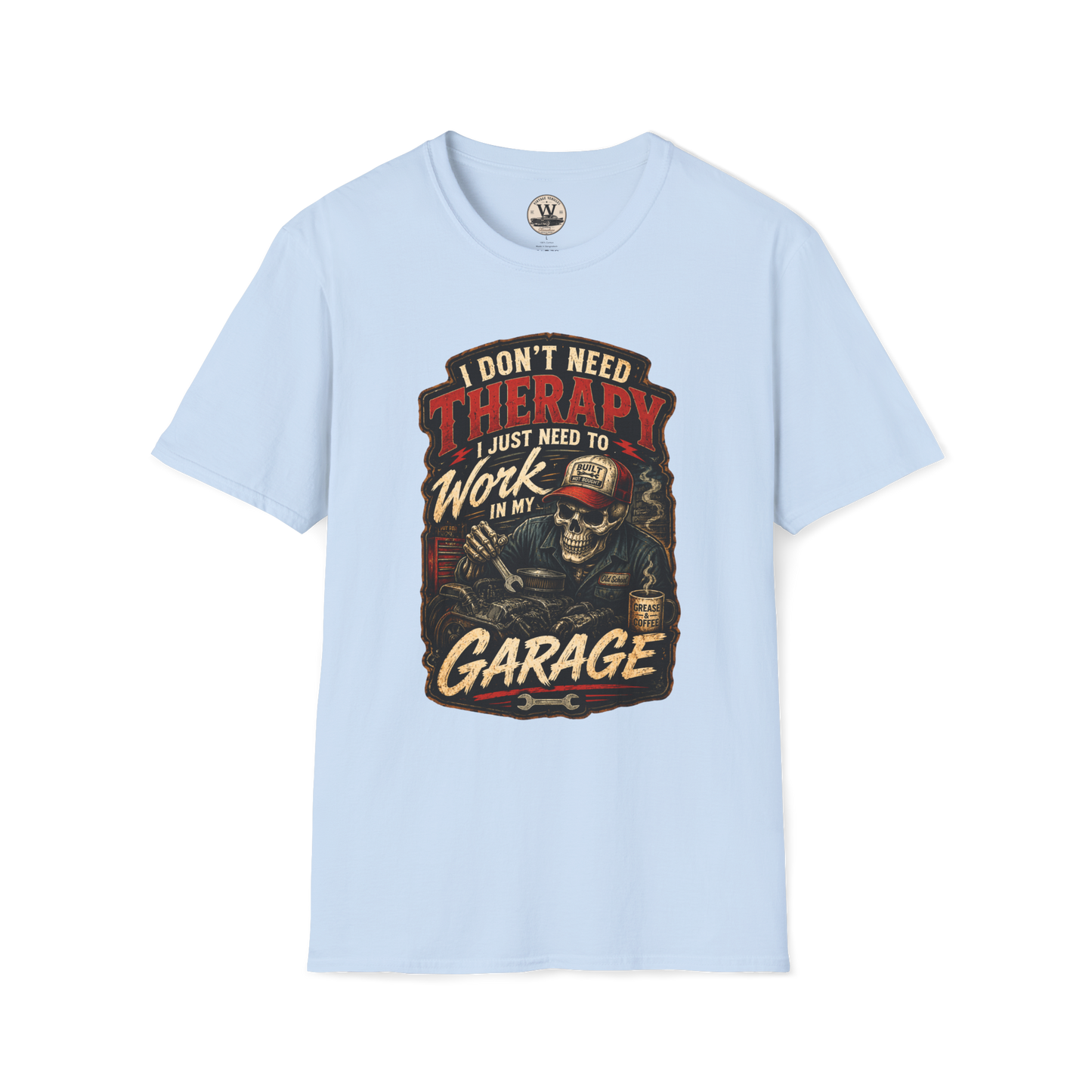 I Don't Need Therapy – Garage Mechanic Tee