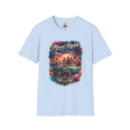Miami Nights V8 Tee