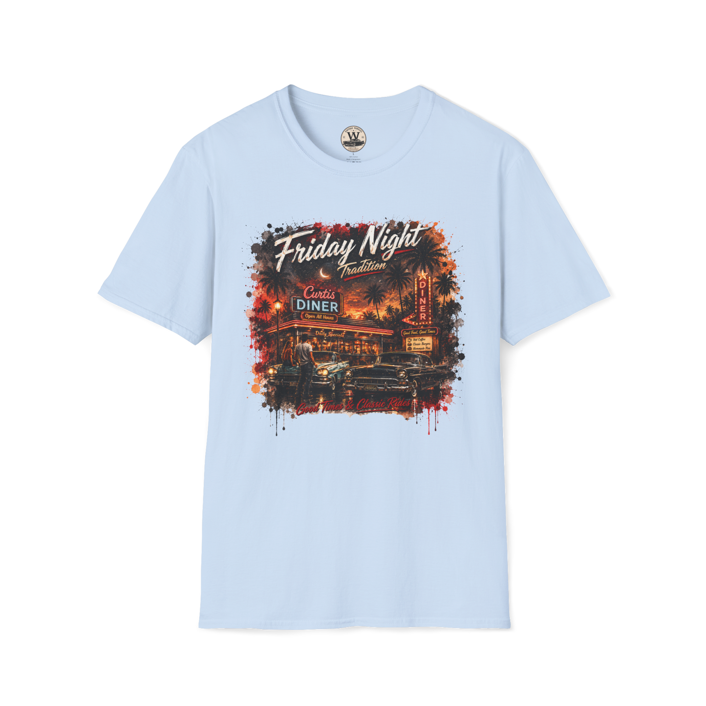 Friday Night Tradition Vintage Car Tee