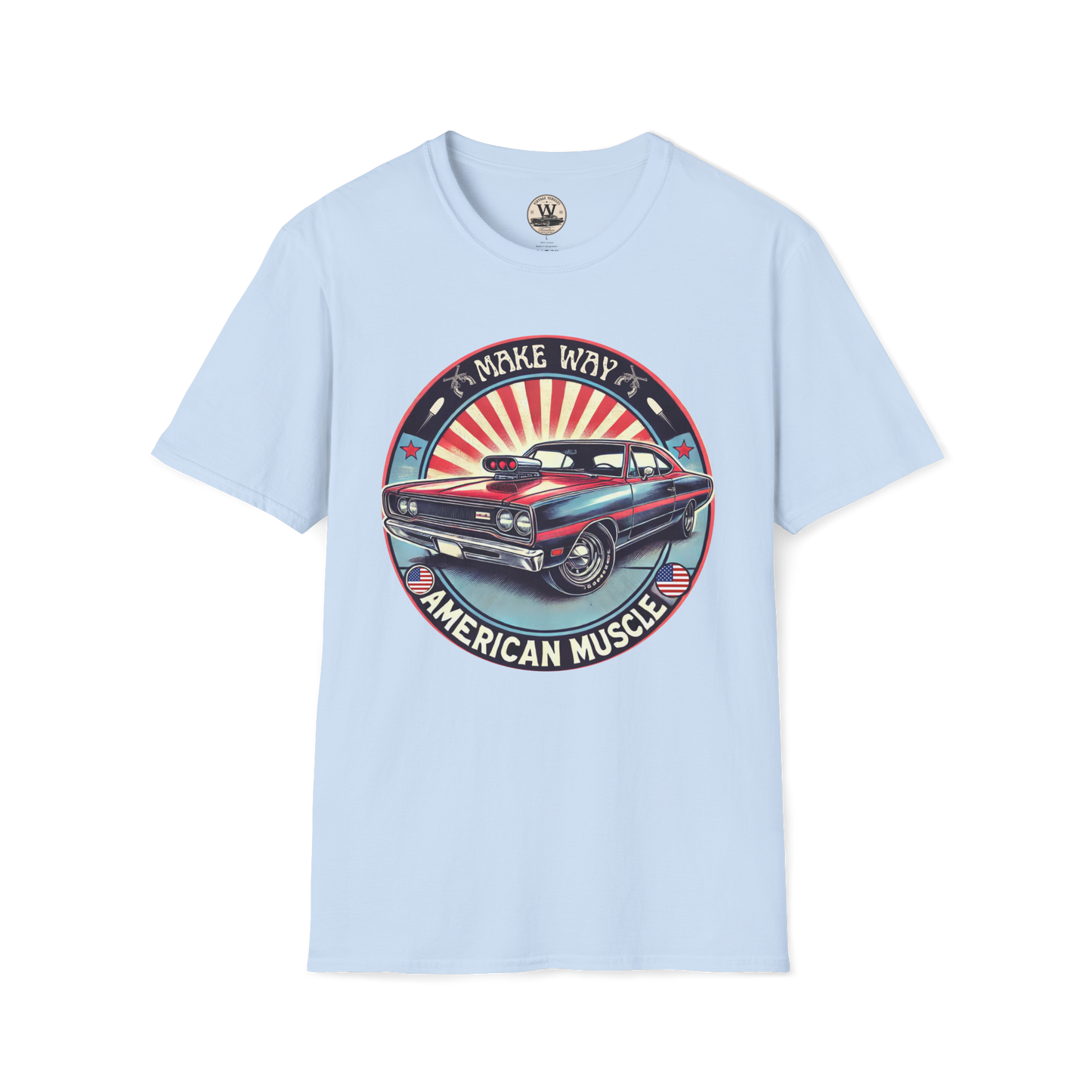 Make Way – American Muscle Car Tee