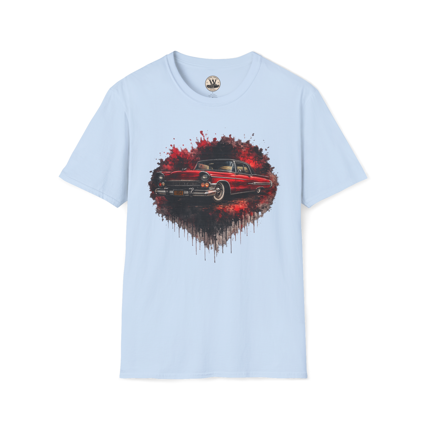 Crimson Cruiser – Classic Car Tee
