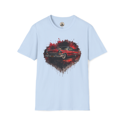Crimson Cruiser – Classic Car Tee