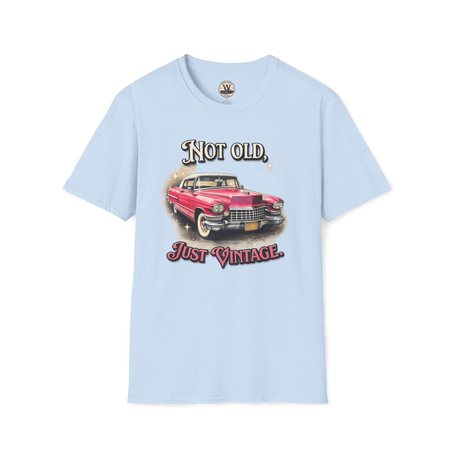 Not Old, Just Vintage – Classic Car Tee