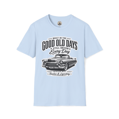 Built In The Good Old Days – Classic Car Tee