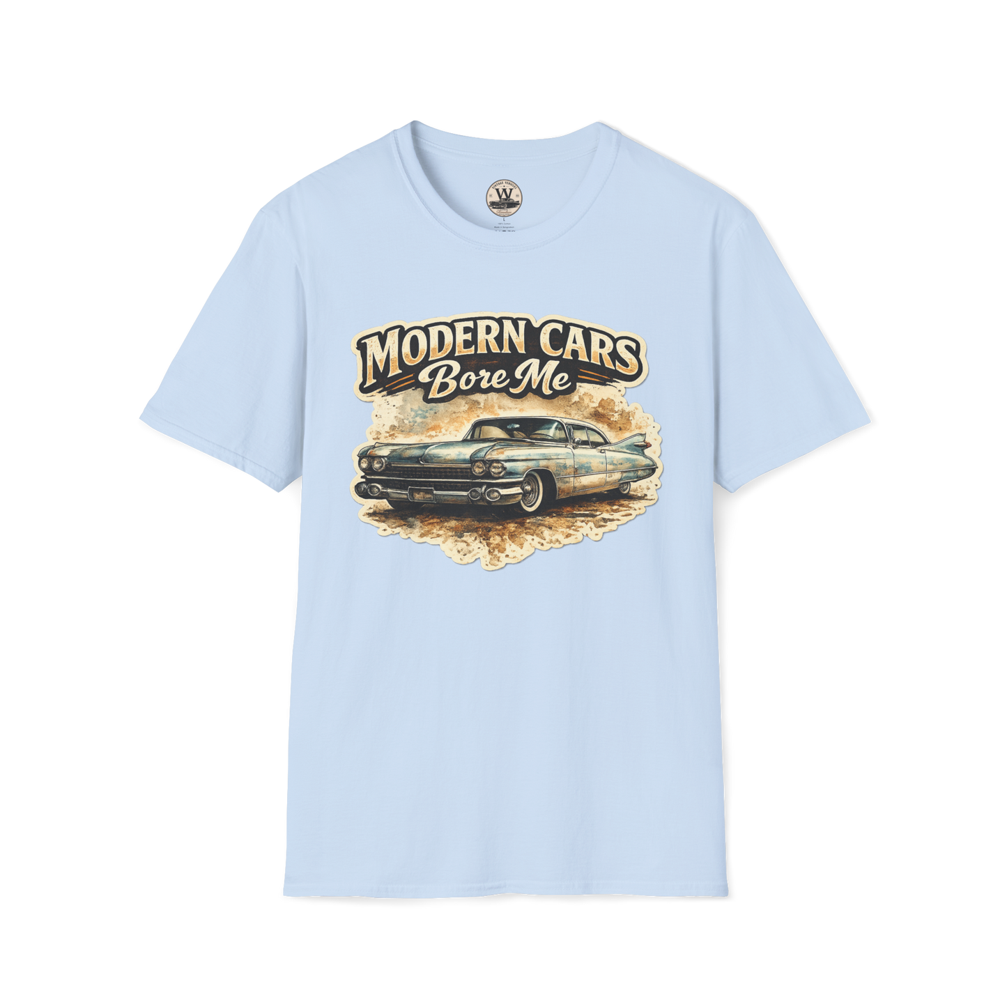 Modern Cars Bore Me Vintage Classic Car Tee