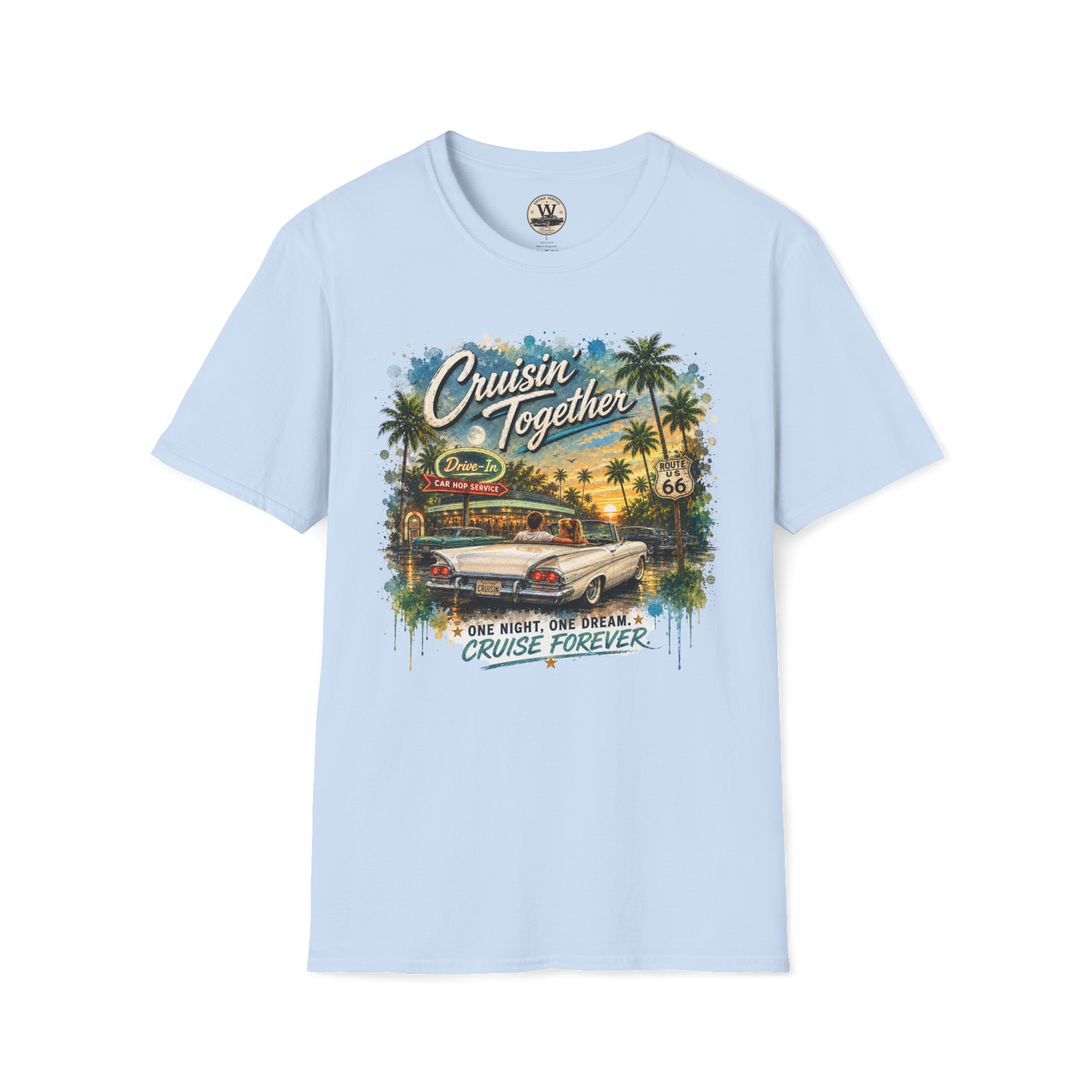 Cruisin' Together Vintage Convertible Tee