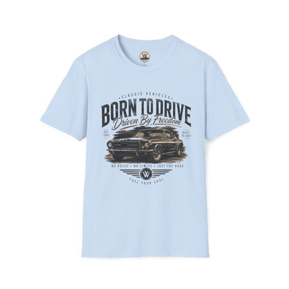 Born To Drive – Vintage Muscle Car T-Shirt