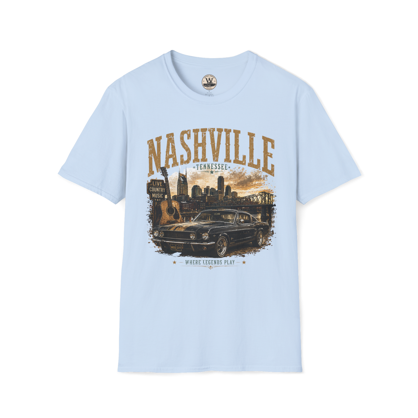 Nashville Classic Car Tee