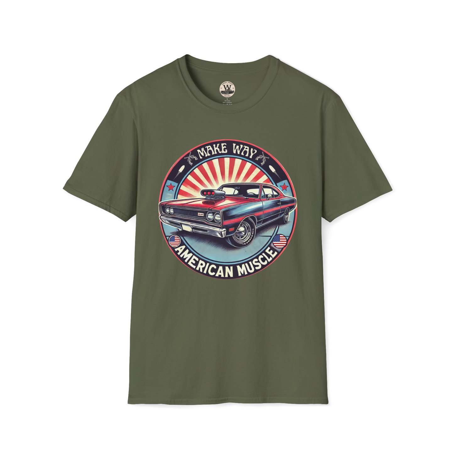 Make Way – American Muscle Car Tee