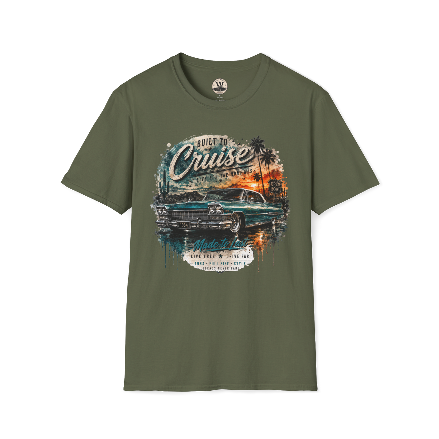 Built to Cruise – Classic Car Tee