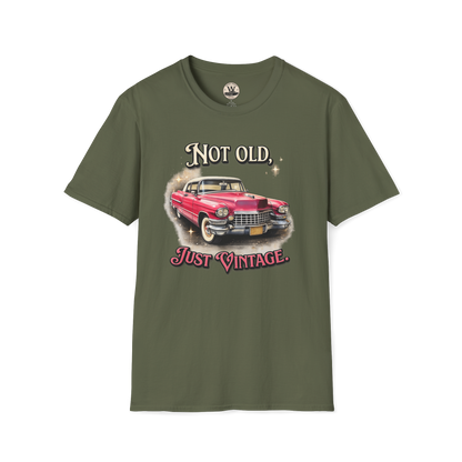 Not Old, Just Vintage – Classic Car Tee